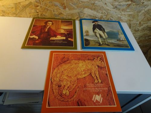 Australien 3 Folder mit postfrischen Marken