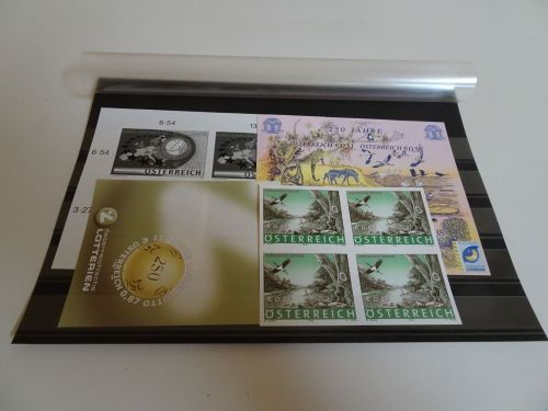 Österreich Lot von 4 Buntdrucken