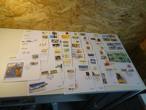 Bund Jahrgang 2008 FDC komplett ohne Selbstklebende