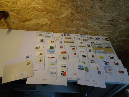 Bund Jahrgang 2005 Ortsstempel FDC fast komplett (ohne Selbstklebende)