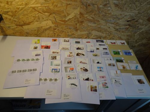 Bund Jahrgang 2004 Ortsstempel FDC fast komplett (ohne Selbstklebende)