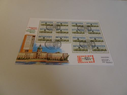Berlin Automatenmarken US1 FDC