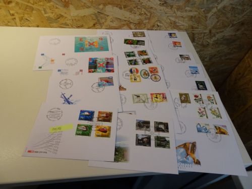 Schweiz Jahr 2002 fast kompletter Jahrgang FDC