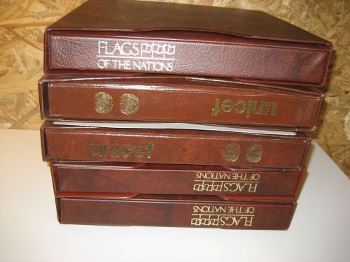 UNO New York Unicef/Flaggen der Nationen 5 Bände