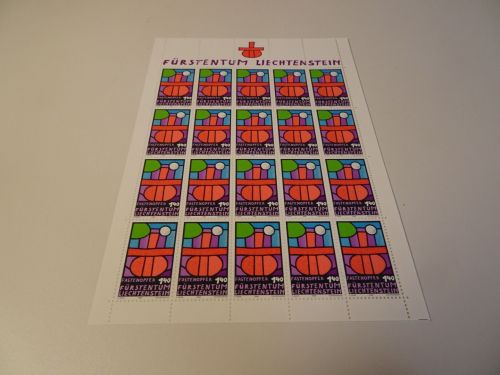 Liechtenstein Michel 895 Kleinbogen postfrisch Fastenopfer