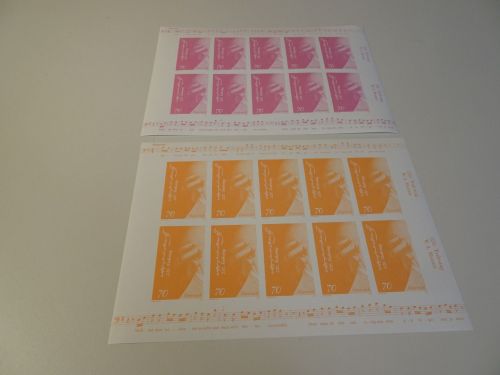 Österreich ANK 2999 Michel 2970 2 Buntdrucke KB Mozart