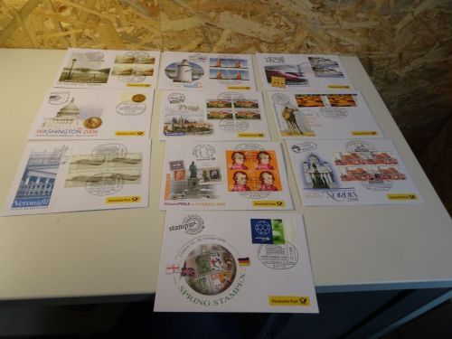 Dt. Post Messebriefe Jahrgang 2006 komplett