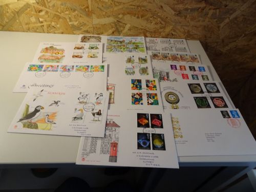 England Jahrgang 1989 FDC fast komplett
