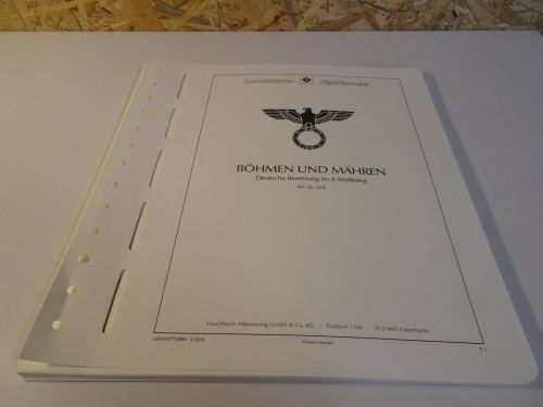 Böhmen + Mähren / Generalgovernment Leuchtturm falzlos