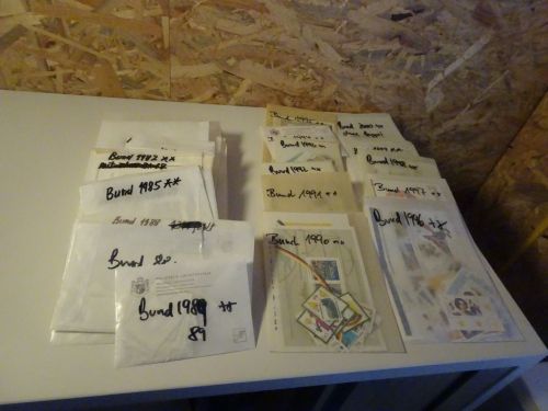 Bund 1960-2000 postfrisch fast komplett