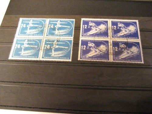 DDR Michel 246-247 Viererblock gestempelt