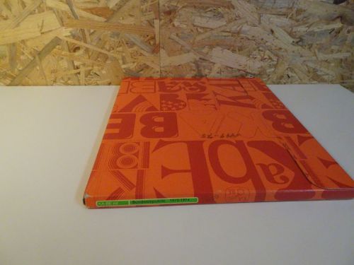 Kabe Bund 1949-1975 dünnes Papier zum Teil mit Taschen