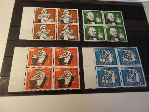 Bund Michel 243-246 Viererblock postfrisch