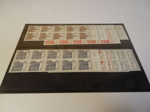 Berlin Michel 242-249 Bauwerke I 20er Streifen postfrisch