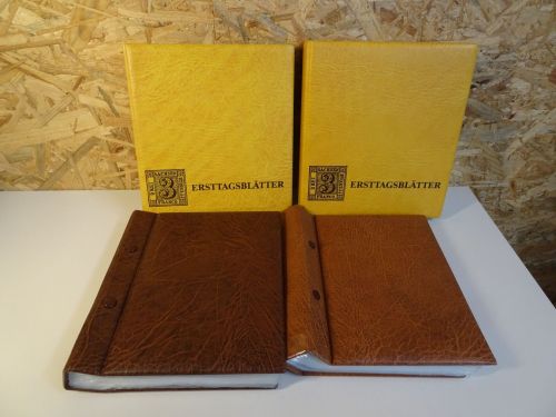 4 ETB Alben braun + gelb z. Teil Kobra