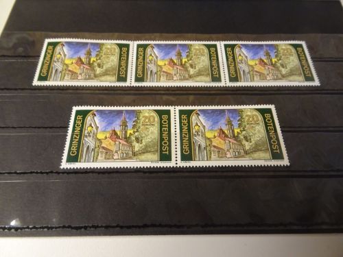 Grinzinger Botenpost 5 Stück 20 Schilling