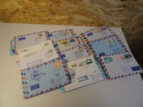 150 Belege Erstflug / Flugpost Deutschland / Europa / Übersee