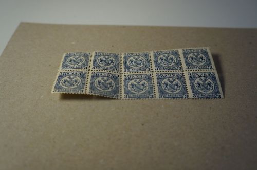 Straßburg B Hansa Michel Nr. 14 10er Block postfrisch
