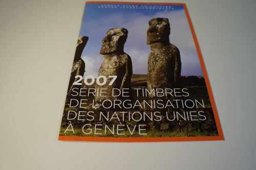 UNO Genf Jahresmappe 2007 postfrisch