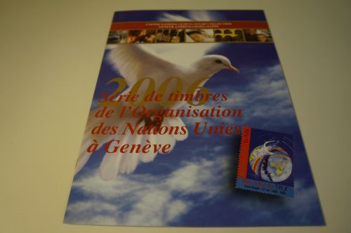 UNO Genf Jahresmappe 2006 postfrisch