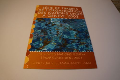 UNO Genf Jahresmappe 2003 postfrisch