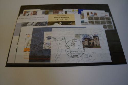 Bund Jahrgang 2007 gestempelt komplett