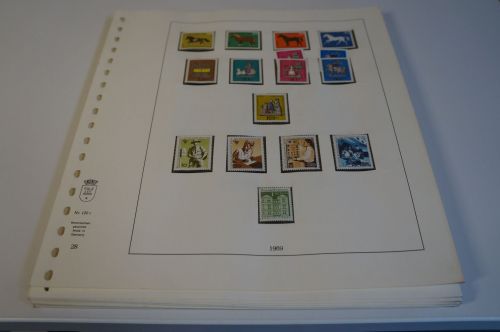 Berlin 1969-1980 postfrisch inkl. Lindner Blätter