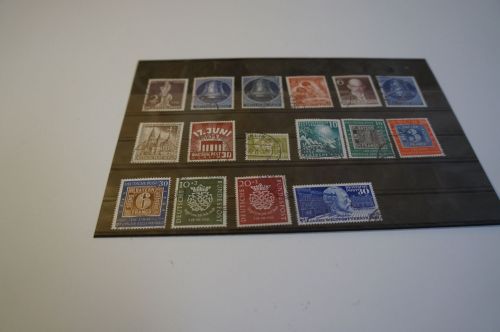 Bund/Berlin Lot Anfangsausgaben gestempelt Michel 686,-