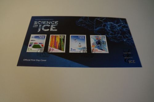 Ross Gebiet Michel 180-183 FDC Wissenschaft