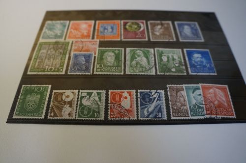 Bund Lot 50er Jahre gestempelt