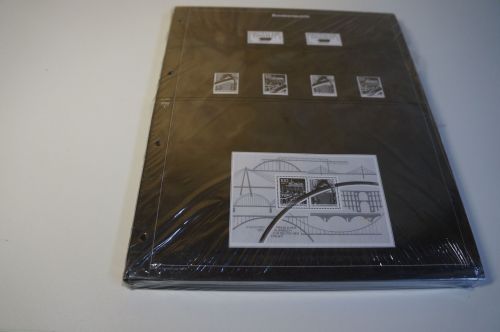 Bund Safe Vordruck 4er Lochung 1990 (Einheit) bis 1996