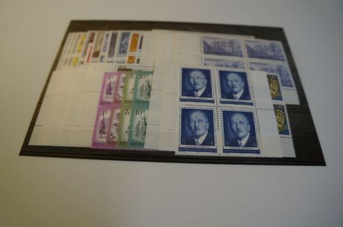 Österreich Jahrgang 1973 postfrisch Viererblock