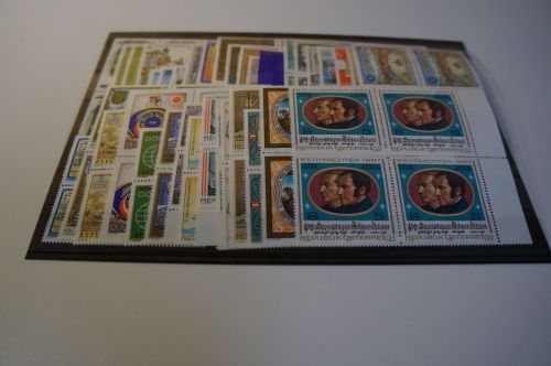 Österreich Jahrgang 1987 postfrisch Viererblock