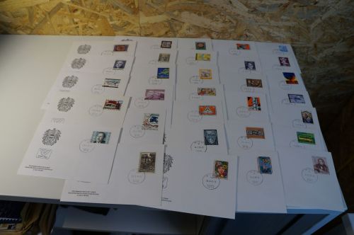 Österreich Jahrgang 1978 FDC komplett