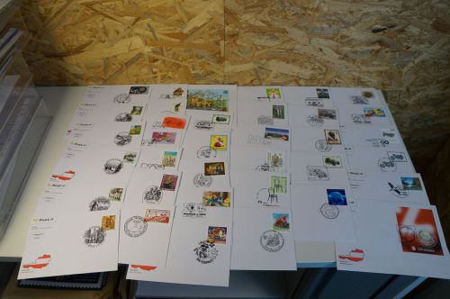 Österreich Jahrgang 2002 FDC komplett