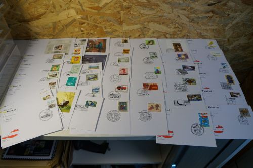 Österreich Jahrgang 2003 FDC fast komplett