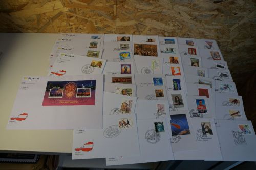 Österreich Jahrgang 2006 FDC fast komplett