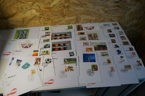 Österreich Jahrgang 2008 FDC fast komplett