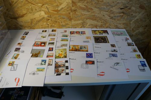 Österreich Jahrgang 2009 FDC fast komplett