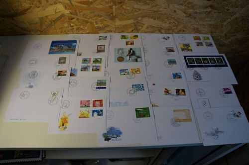 Schweiz Jahr 2004 kompletter Jahrgang FDC
