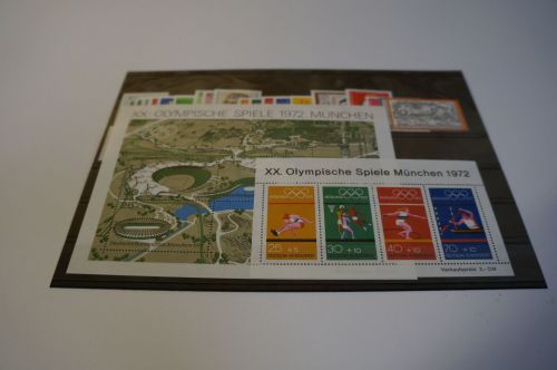 Bund Jahrgang 1972 postfrisch komplett