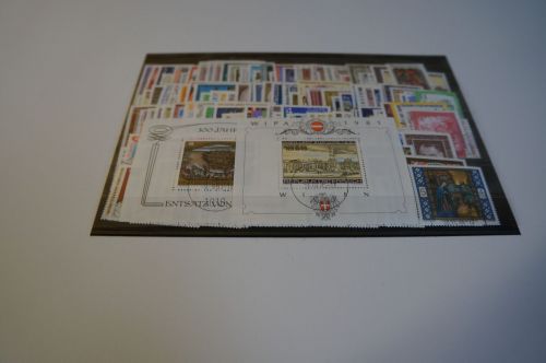 Österreich 1980-84 komplett gestempelt