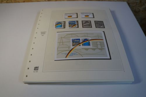 Bund 1991-1997 postfrisch komplett inkl. Safe Dual Vordruck