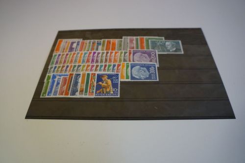 Saarland Marken 379-448 komplett postfrisch
