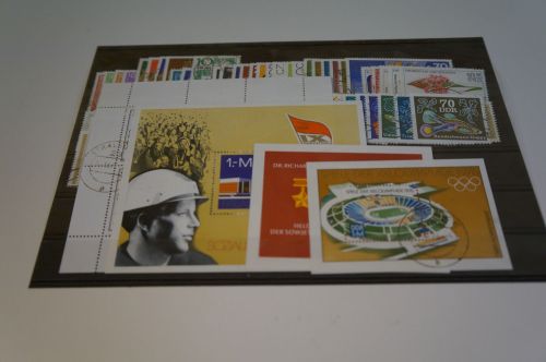DDR Jahrgang 1976 gestempelt komplett