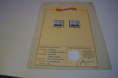 Schweiz Michel 1862 SbK 1108 Ab 02 Mangelhafter Farbauftrag
