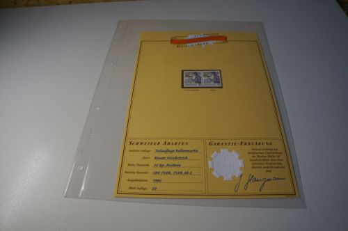 Schweiz Michel 1343 SbK 738R Ab2 Blauer Wischstrich
