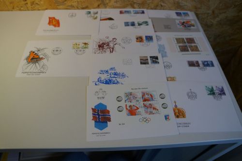 Norwegen Jahrgang 1993 FDC komplett