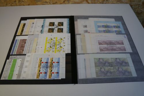 Bund Jahrgang 2007 Viererblocks gestempelt