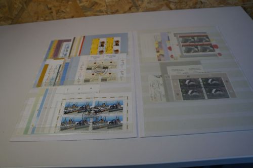 Bund Jahrgang 2009 Viererblocks gestempelt